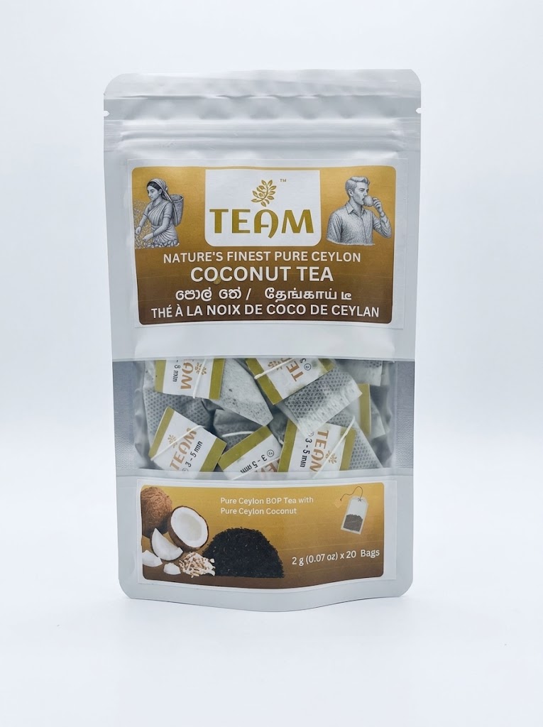 Ceylon Natural Coconut Tea – 20 Tea Bags