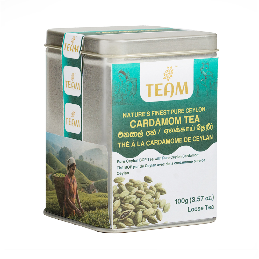 Ceylon Natural Cardamom Loose Tea – 100g | 100% Natural - Image 3