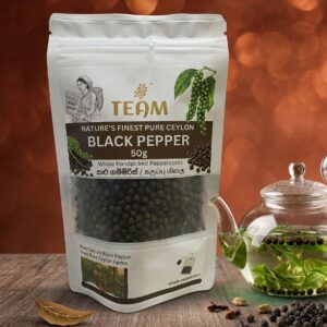 Ceylon Black Pepper – 50g | Premium 100% Natural Pepper