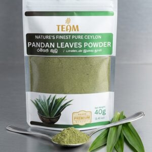 Ceylon Dehydrated Pandan Leaves Powder – 40g