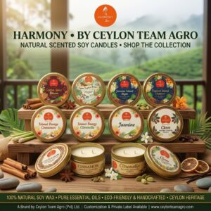 Natural Scented Candle Tins